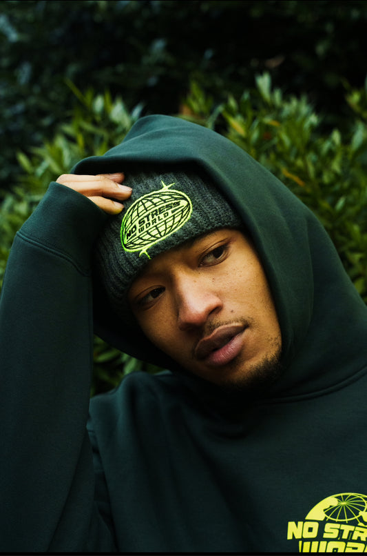 Green Logo Beanie